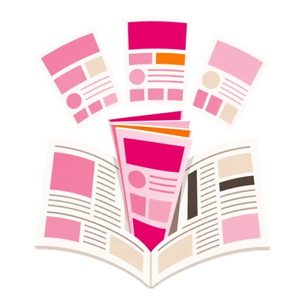 マイライフ新聞の紙面イメージ